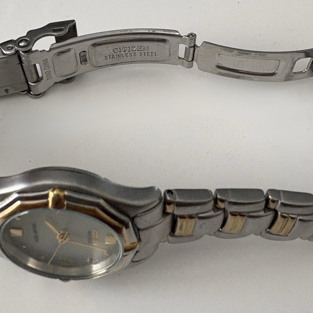 Citizen Women's Eco-Drive Solar-Tech B230-H17303TA Two-Tone Stainless !WORKS! - Picture 8 of 8